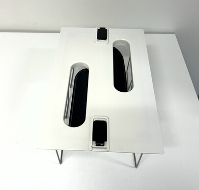 ROBO PLUS V2 Base Plate in White  -excluding filter bag